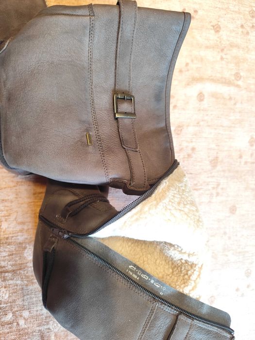 Сапожки жіночі шкіряні