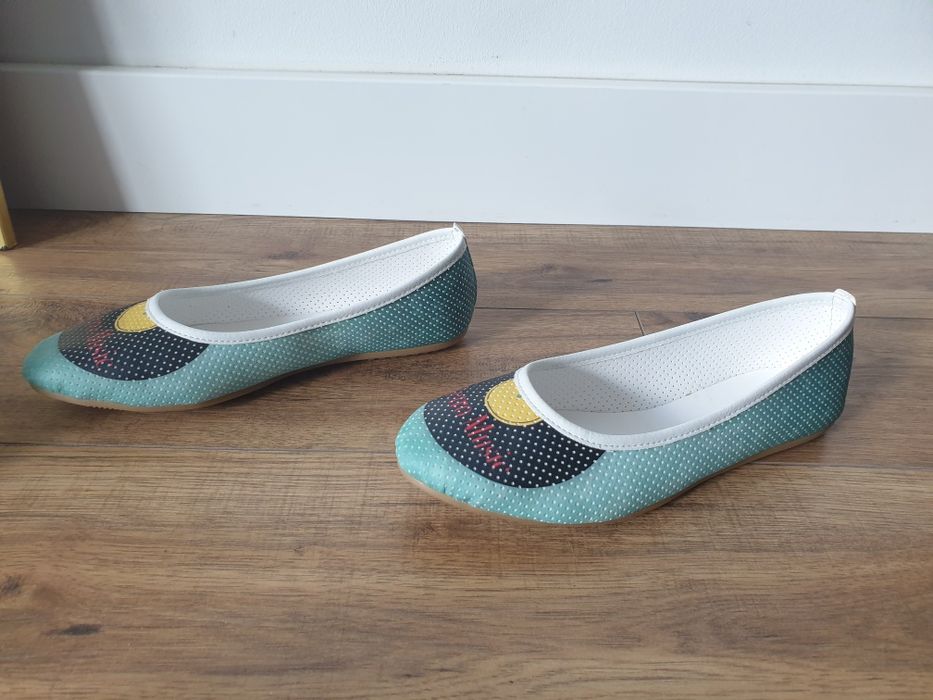 Buty baleriny roz 40  Raspberry nowe