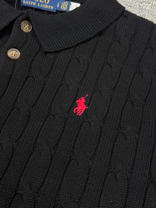 Вязане поло Ralph Lauren унісекс чоловіче жіноче чорне біле синє сіре бежеве класичне преміум люкс стильне футболка поло ральф лорен
