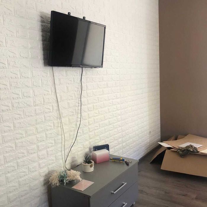 Виробник! 70*77 см Панелі 3д самоклеючі панели 3d самоклеящиеся Цегла