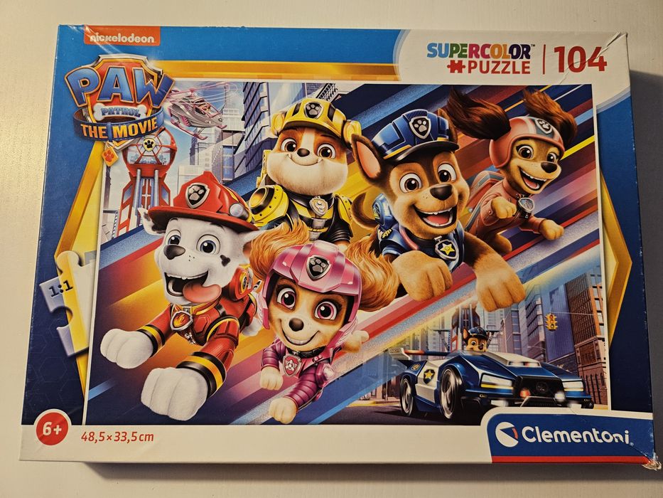 Puzzle patrulha pata 104 peças