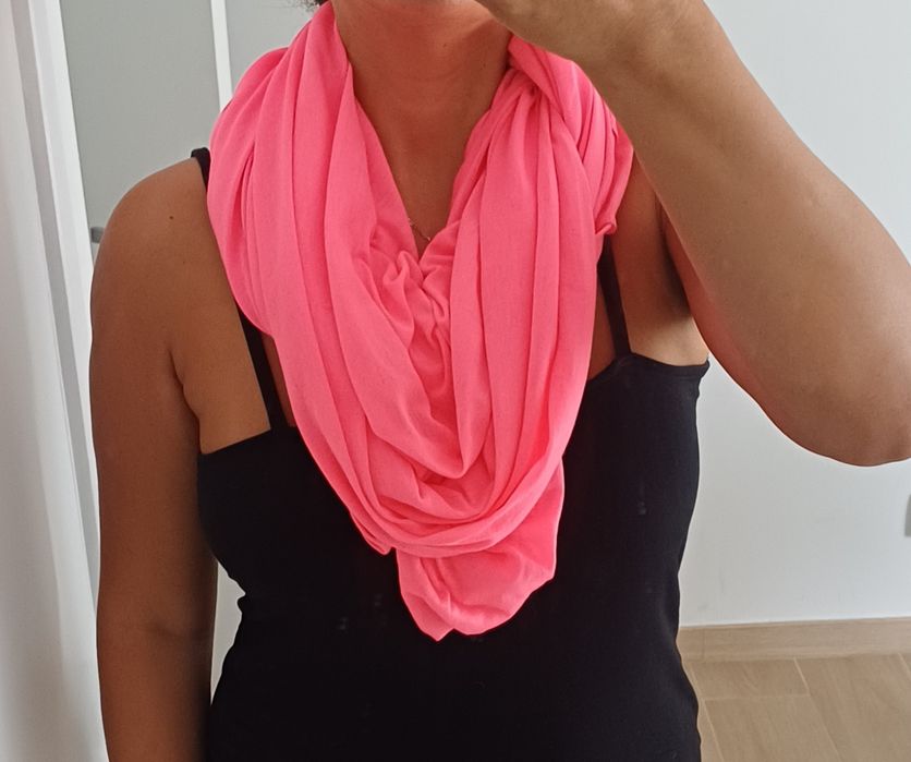 Cachecol da H&M pink