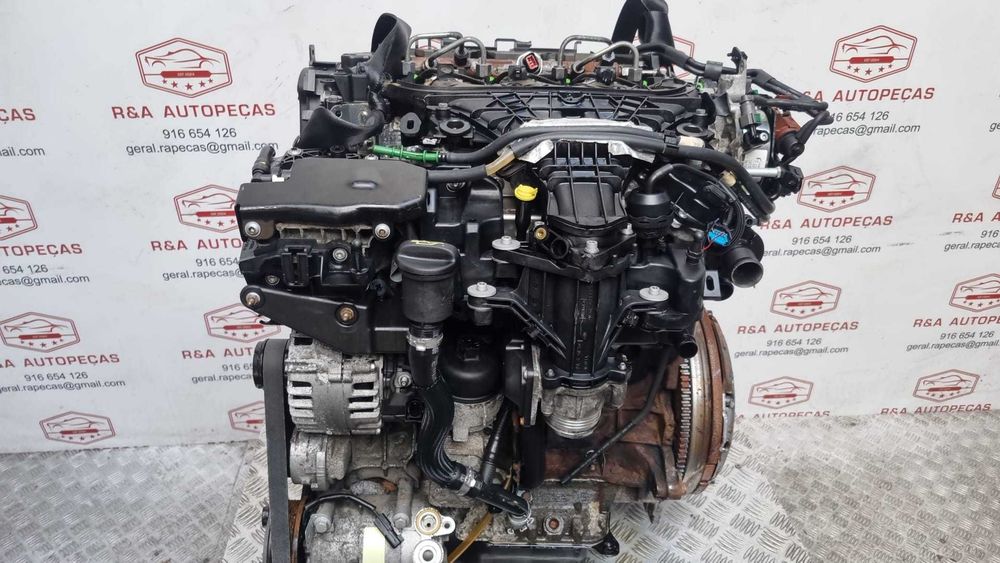 Motor Completo TXWA Ford 2.0 TDCi 16v 163cv RH02 Injeção Delphi