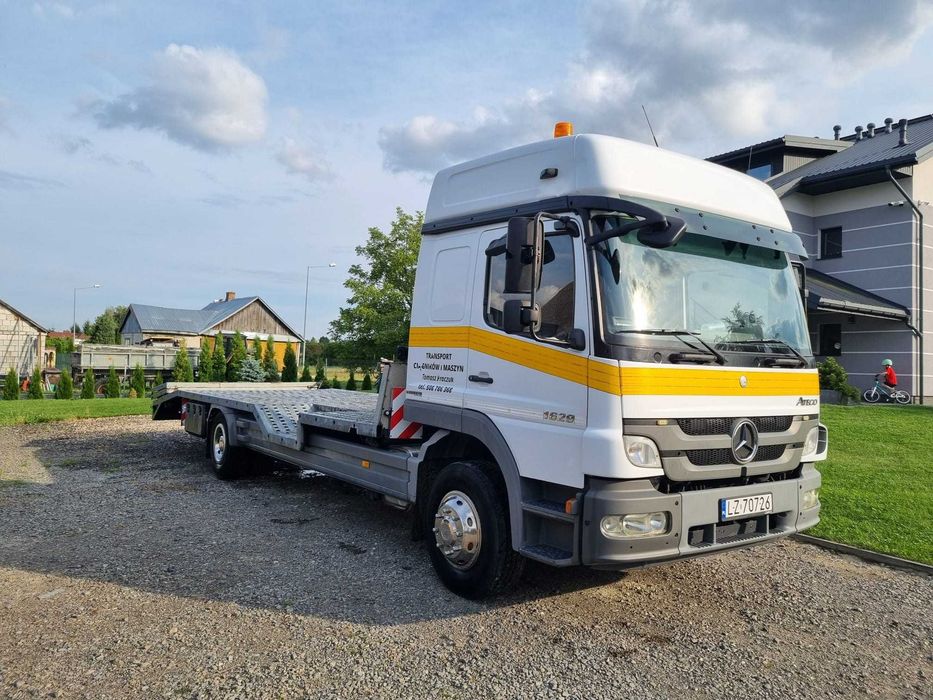 Mercedes Atego 1629 Laweta, Pomoc drogowa, ładowność 8,9t DMC  16t