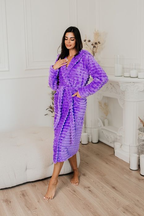 Жіночій   довгий теплий халат шарпей 44/46,46/48,50-52, 54-56-58р