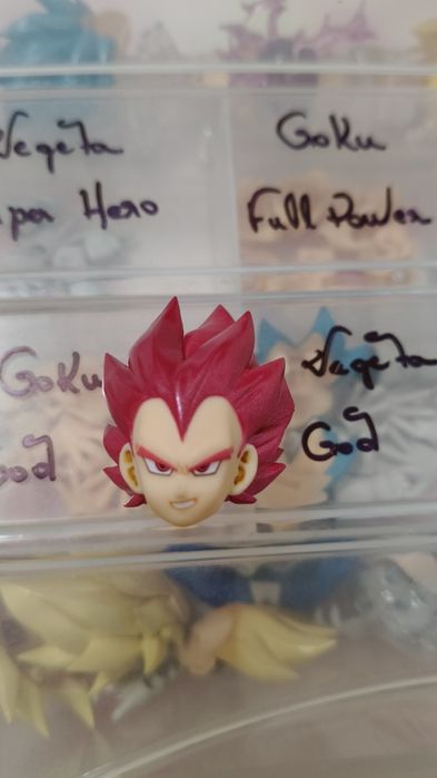 Sh figuarts Cabeças Vegeta