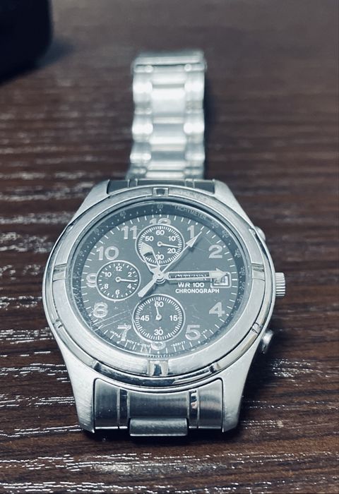 Zegarek chronograph Citizen WR 100 GN-4-S