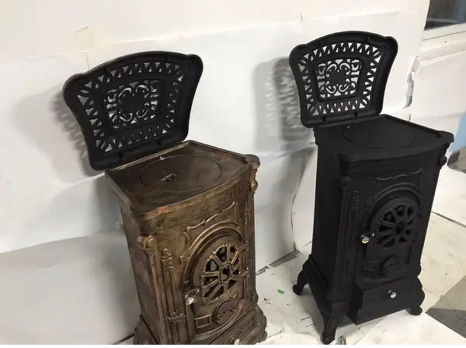 Повністю чавунна піч Ingrid | Буржуйка | Камін | Чугунная печь | Камин