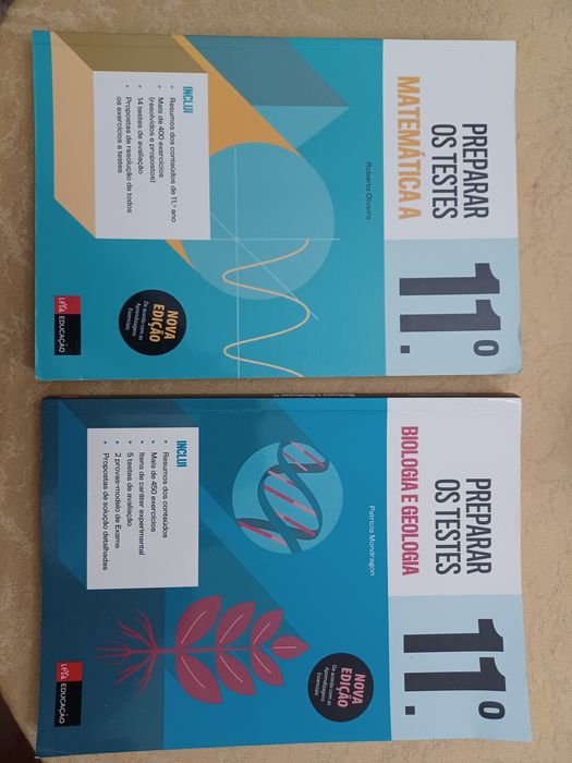 Preparar os Testes Matemática e biologia e geologia 11.º ano