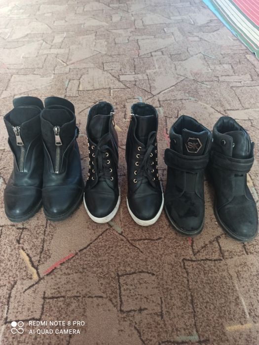 Продам женские  ботинки б.у