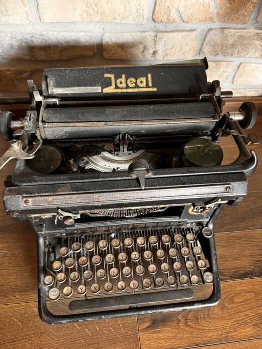 Maszyna do pisania Ideal stara antyk