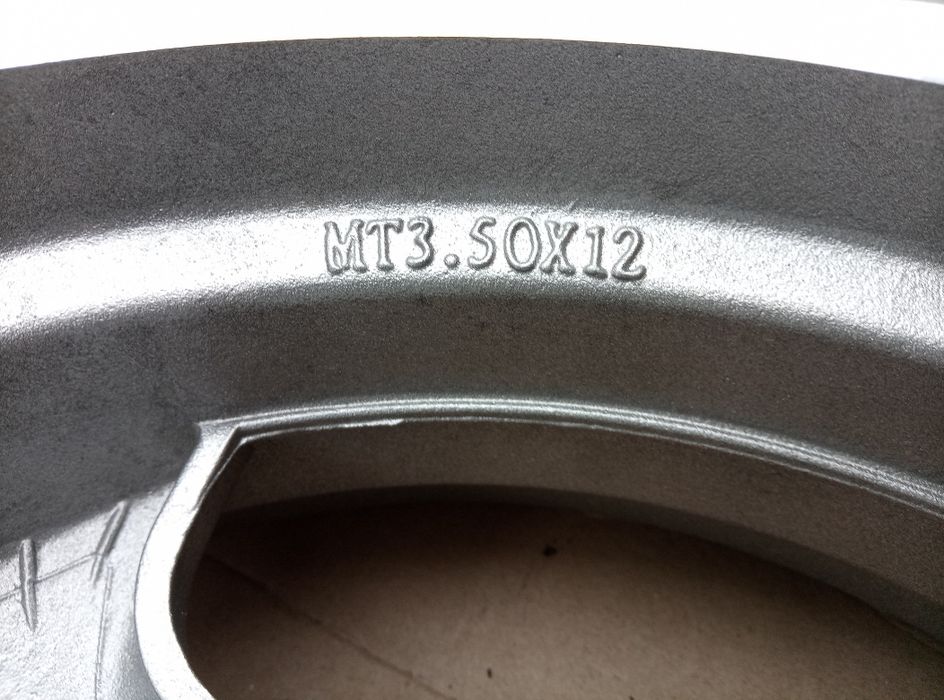 Колесо диск задній 3,50x12