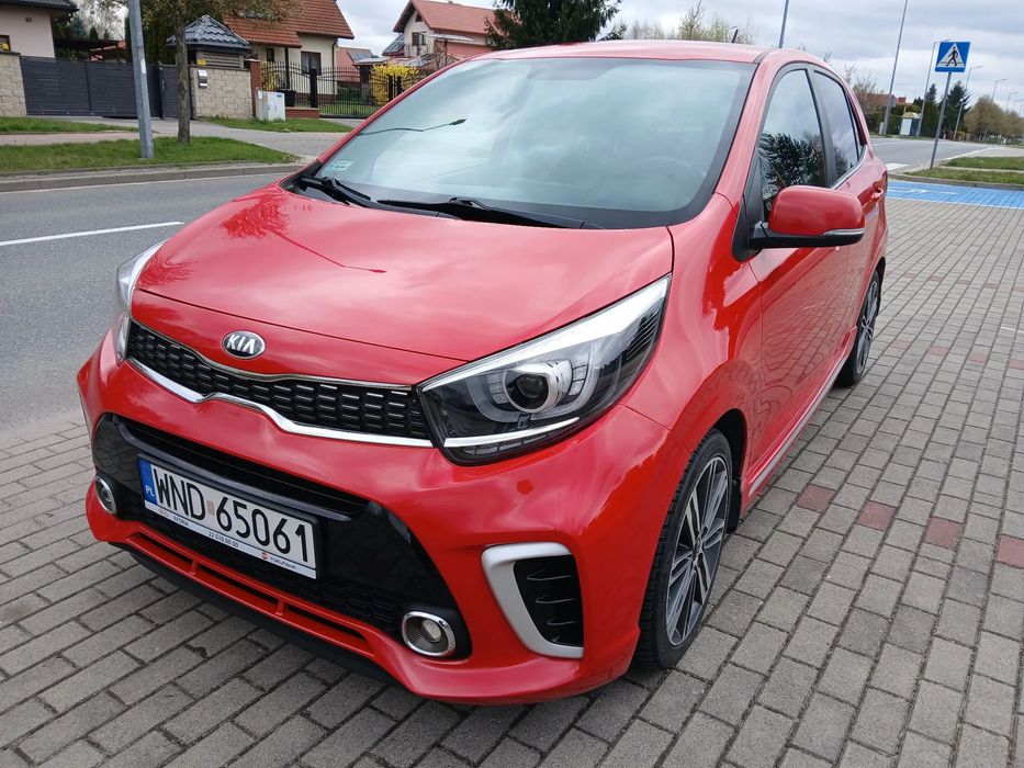 Kia Picanto 1.2 84KM GT Line Salon Polska ABS/ESP/Isofix/6xAirBag/PDC Skóra