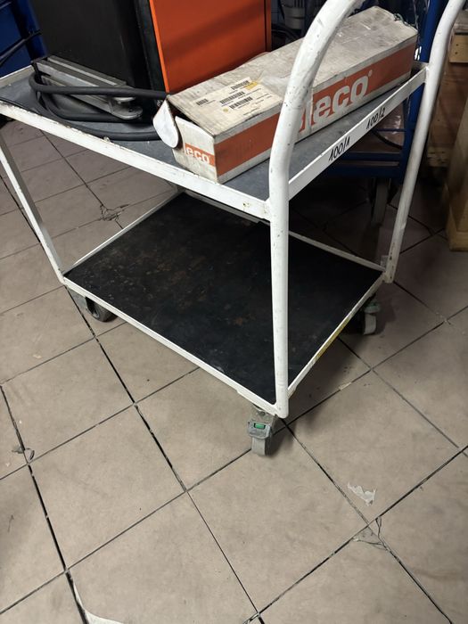 Wózek platformowy dwupókowy 900x500mm 200kg