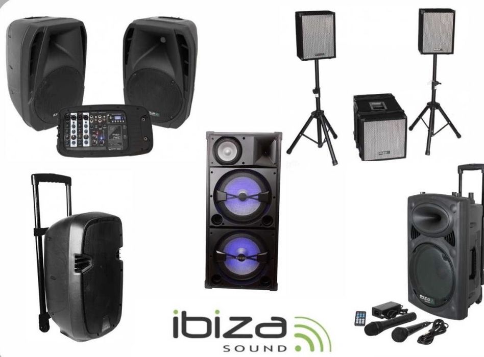 Акустичні системи Ibiza PORT12UHF-BT | COMBO | SPL215| HYBRID| CUBE