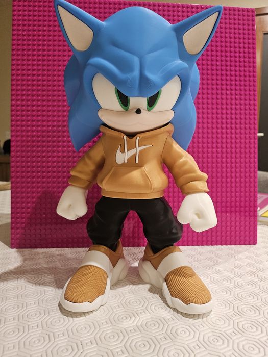 Sonic  feito em impressão 3D