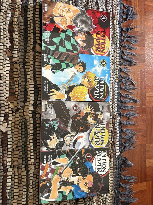 Demon Slayer (Devir) - Volume 1-4, edição 2021 em Pt