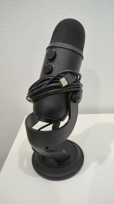 Microfone USB Blue Yeti – preto