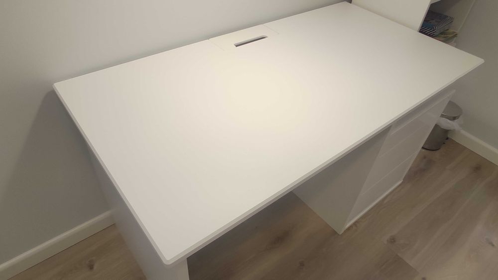 Biurko Młodzieżowe | Meblik | Białe | Stan Jak Nowe