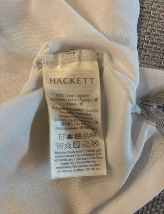 Polo Hackett basico branco