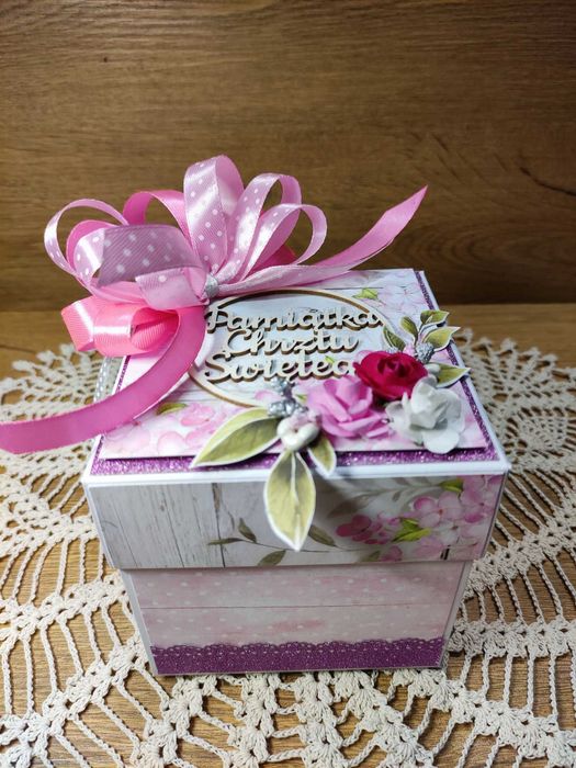 Pamiątka - Exploding box - Chrzest