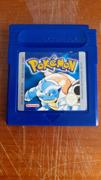 Pokemon Blue- Gameboy