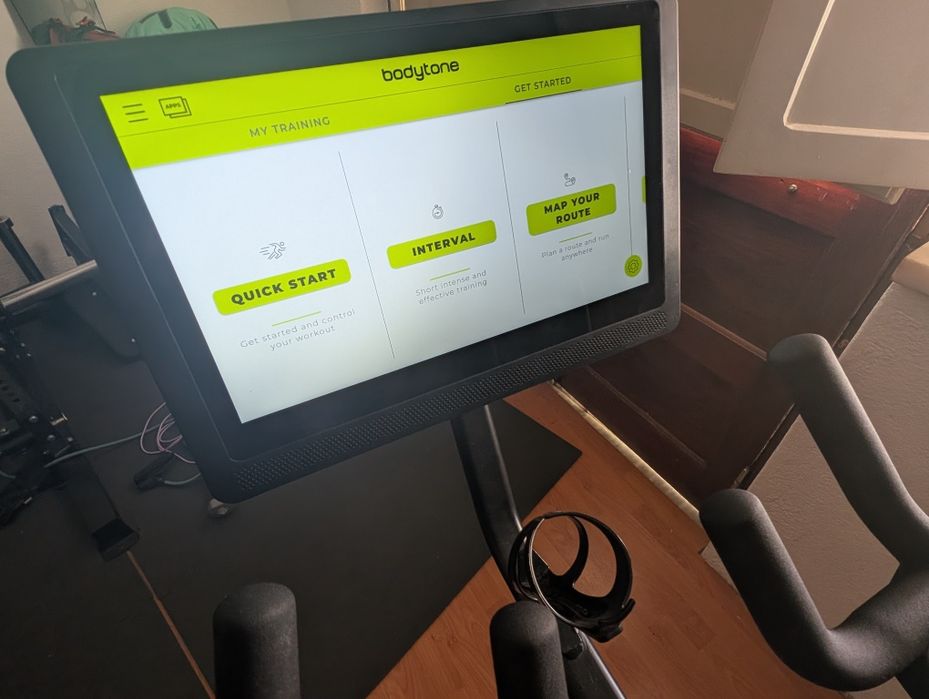 Bicicleta estática smartbike bodytone. Como nova active bike 400 smartscreen