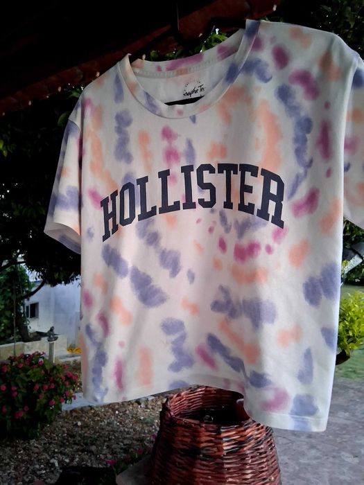 T-shirt Holliester,com calção Breskha.
