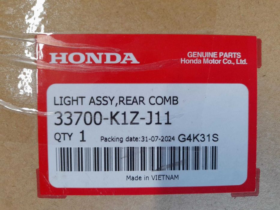 FAROLIM COMBINADO TRASEIRO ORIGINAL PARA HONDA PCX 125