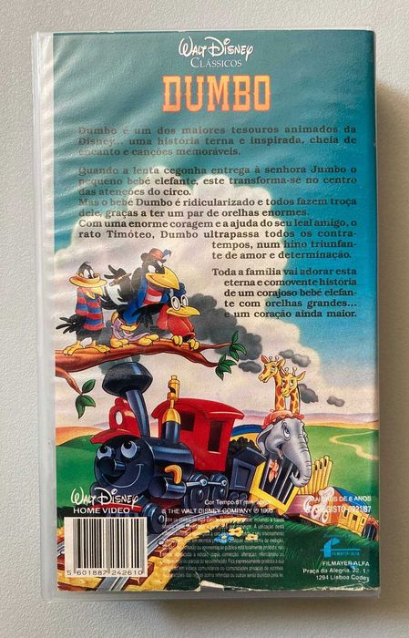 [VHS] Dumbo (não testado)