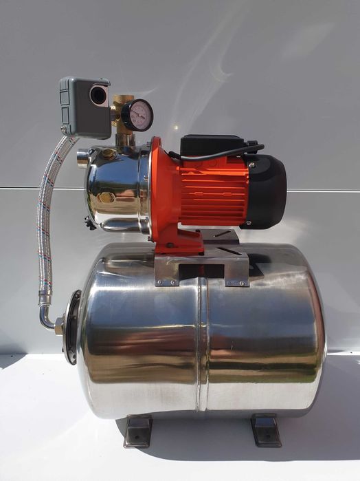 Насосна Станція 1,5 kW JY1000 нержавійка (ТІЛЬКИ ДОСТАВКА ПОШТОЮ)