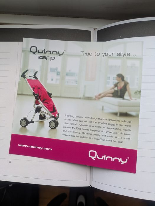 Carrinho bebé Quinny com babycoque
