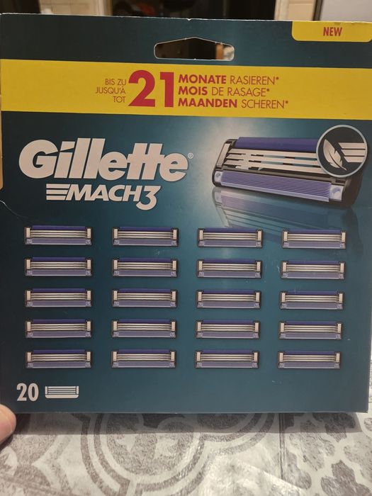 Gillette Mach 3 końcówki