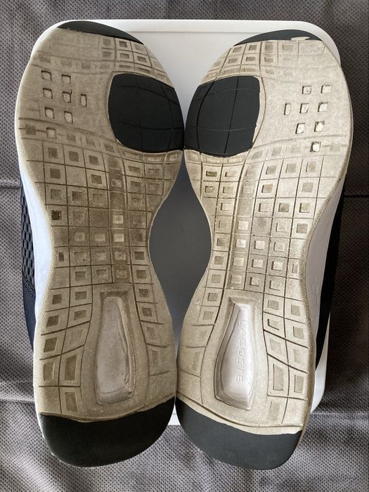 Buty * LACOSTE * Sneakers * Rozmiar 45 * Wkładka ORTHOLITE * Czarne * UŻYWANE