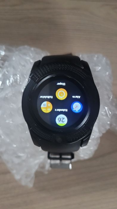 Smartwatch zegarek multifunkcyjny na kartę SIM z aparatem BT microSD
