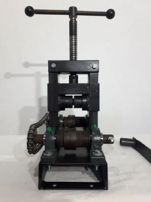 Профилегиб ручной трубогиб 50х50х2мм усиленный с закаленными валами