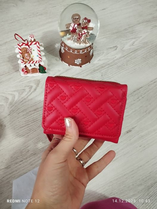 Portfel damski serca