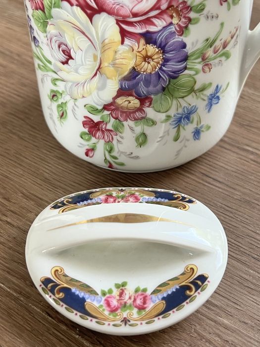Conjunto Cafeteira Porcelana fina VIZAVI