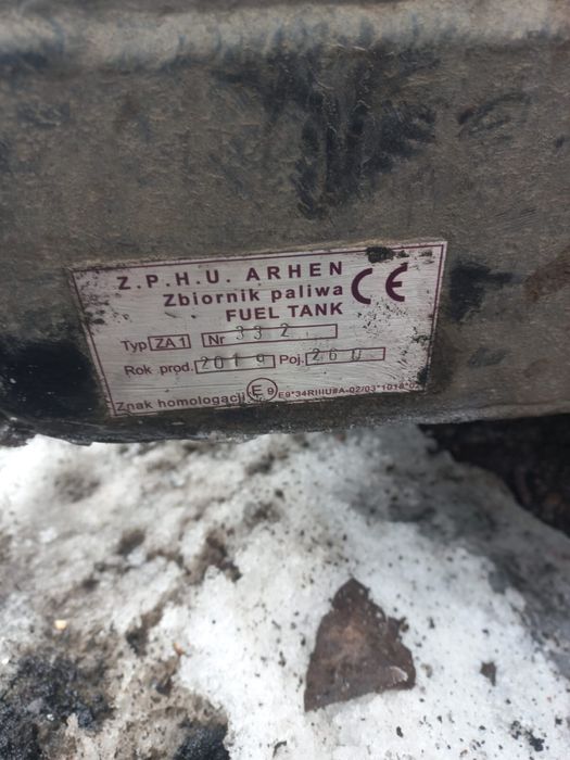 Бак паливний 260 літрів Mercedes Sprinter W906 VW Crafter