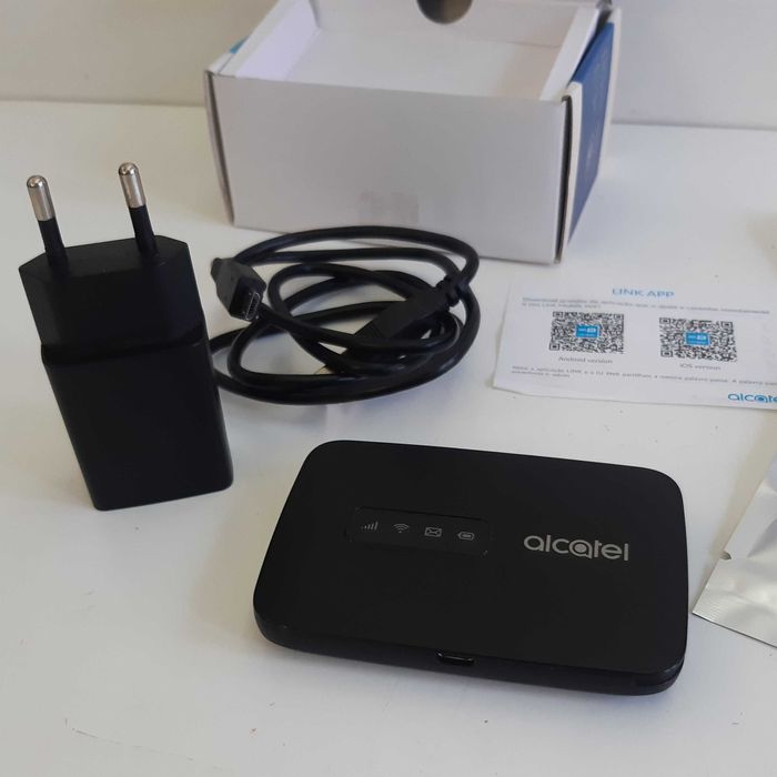 Router Hotspot 4G LTE Mobile WiFi Alcatel Link Zone Meo Funcional