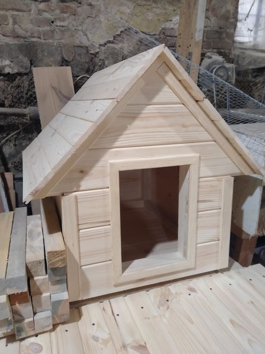 Буда для собаки утеплена