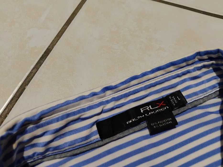 RALPH LAUREN RLX USA - NOWA! z LOGO Koszulka Polo Męska rozmiar XL
