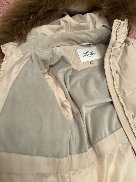 Зимовий натуральний пуховик