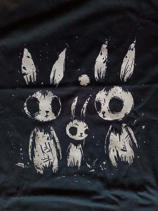 T-shirt | króliki zombie | horror | creepy | emo | gothic | goth