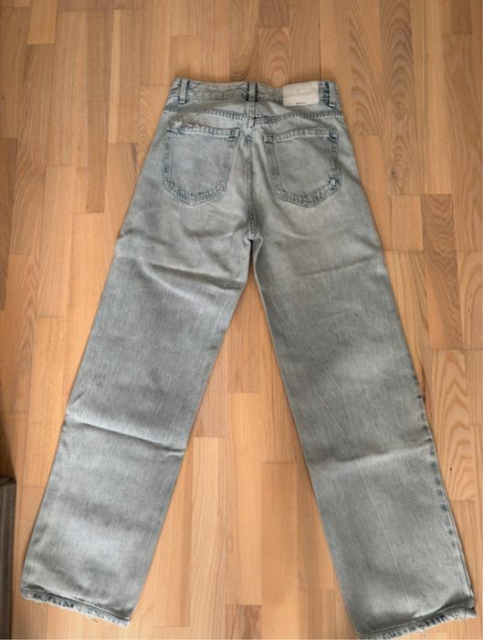Spodnie Jeansowe Jeansy Bershka straight