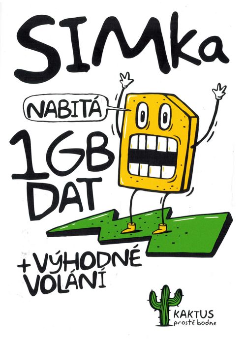 Czeskie karty sim Kaktus Anonimowe Startery bez rejestracji Aktywne