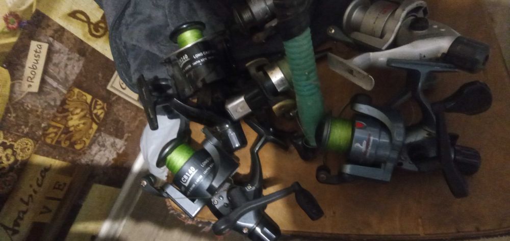 Котушки по 130,снасти в 2 раза дешевле чем в магазине , все новое кр