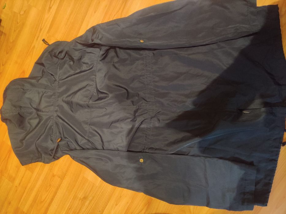 Granatowa kurtka parka