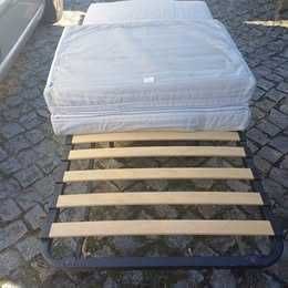 Cama dobravel com colchao