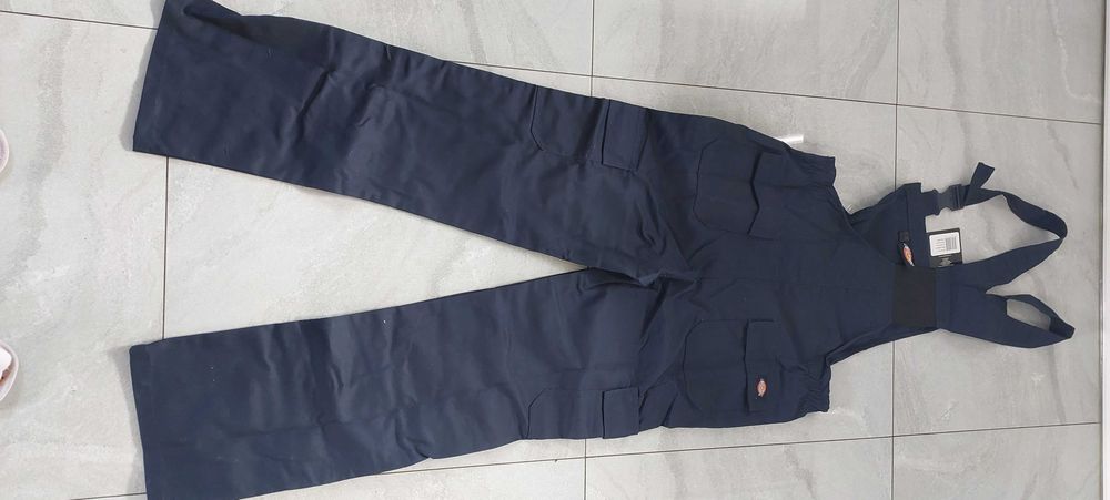 Dickies Męskie spodnie ogrodniczki B&B DE48